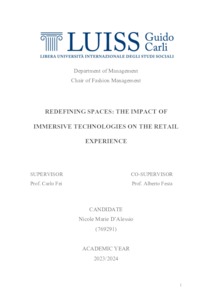 Redefining spaces: the impact of immersive technologies on the retail